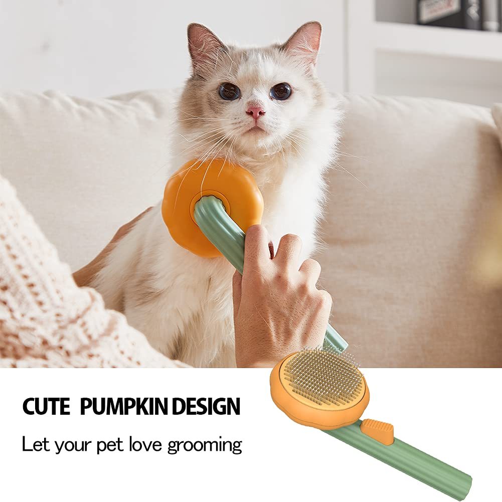 Pet Grooming Self Cleaning Slicker Brush